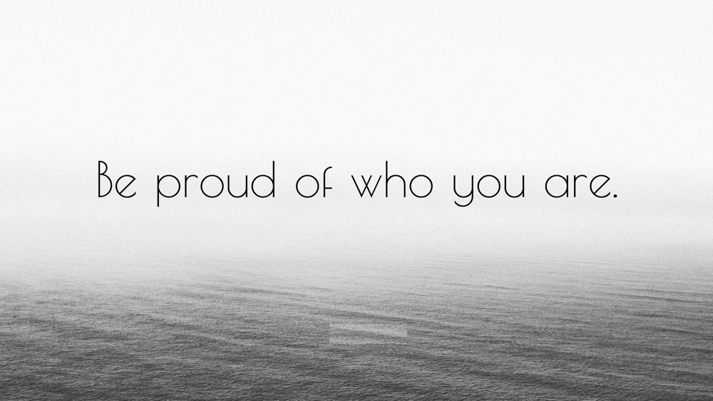 Present Yourself With Pride